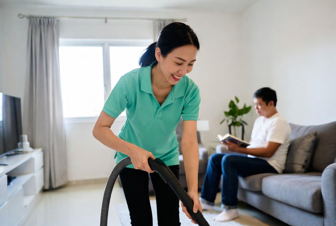 Regular home cleaning